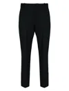 Balmain Navy Blue Twill Pant
