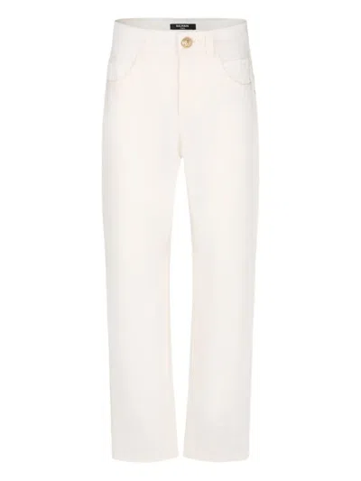 BALMAIN STRAIGHT-LEG TROUSERS