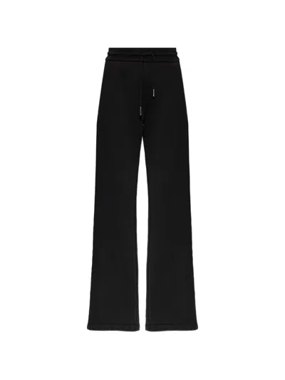 Balmain Straight-leg Track Pants In Schwarz