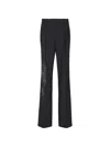 Balmain Strass-embellished Tailored Trousers In Black