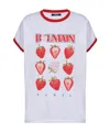 Balmain Maxi Monogram Graphic Print T-shirt In White