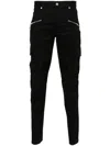 Balmain Men's Stretch Cotton Cargo Pants