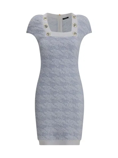 BALMAIN STRETCH MIDI DRESS