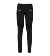 Balmain Ribbed Slim Jeans-vintage Used In Black