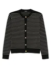 Balmain Striped Cardigan