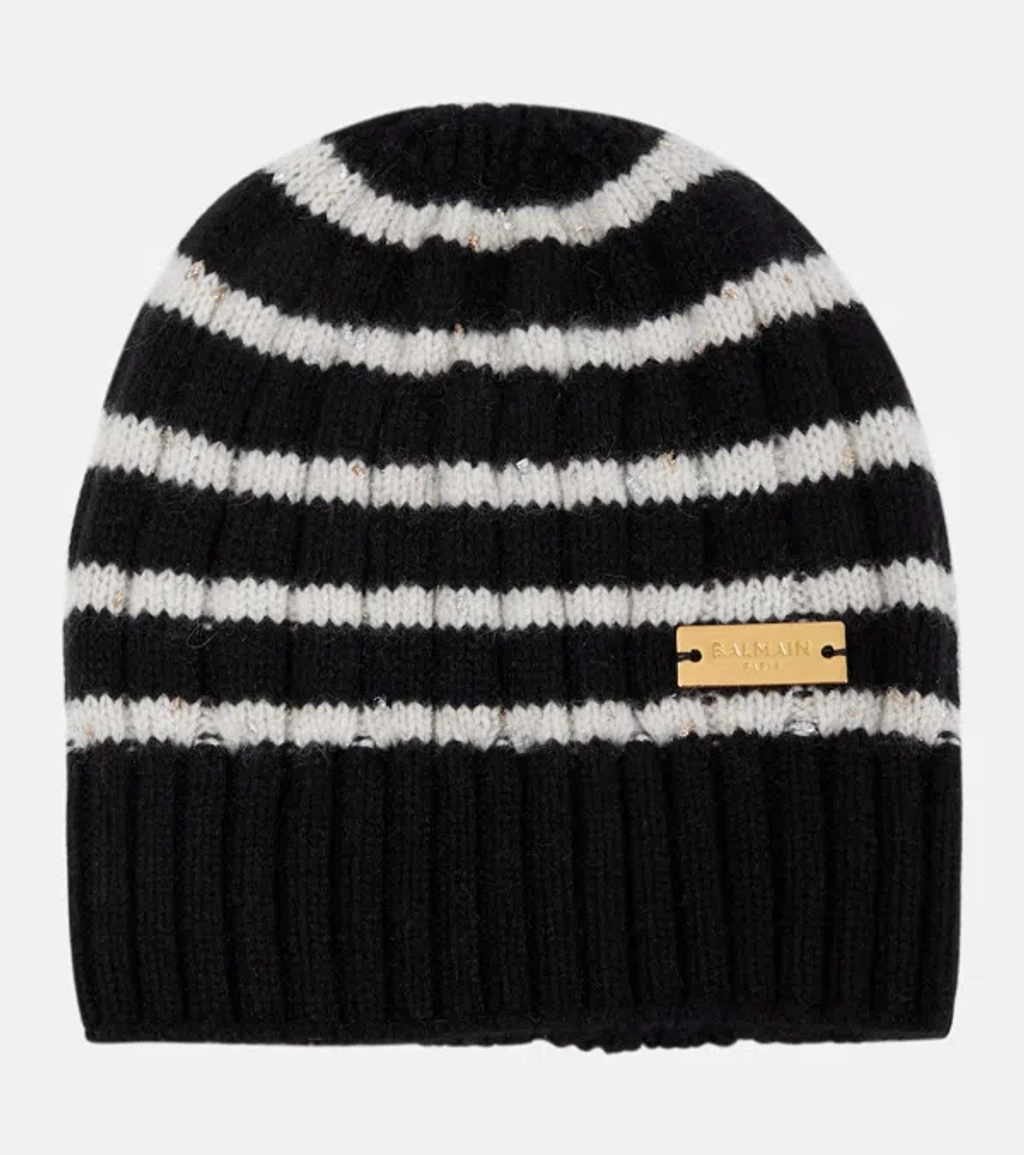 BALMAIN Cashmere Beanie Hat BALMAIN Cashmere Beanie Hat NEW | eBay main image 4