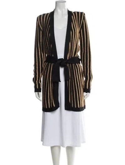 Pre-owned Balmain Striped Evening Jacket W/ Tags In Multi