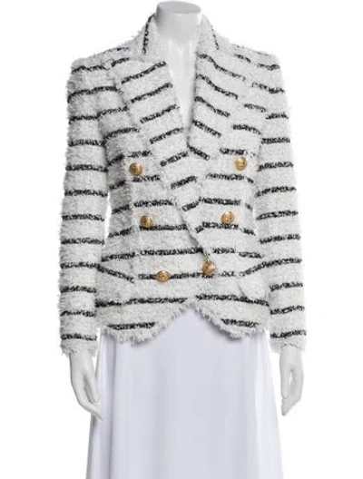Pre-owned Balmain Striped Jacket