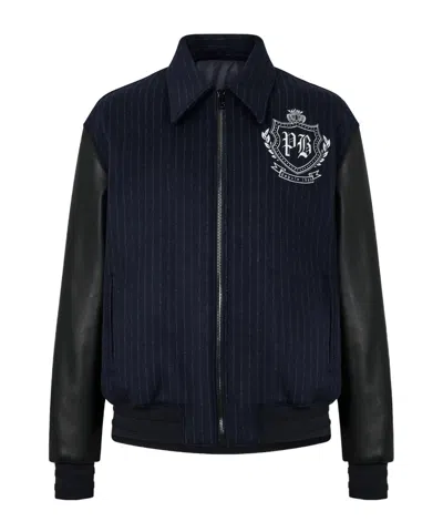 Balmain Stylish And Versatile Jacket In Blue