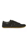 Balmain Suede Racer 45 Sneakers In Black
