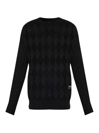 BALMAIN SWEATER WITH APPLICATION