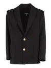 Balmain Suit Jacket In Black