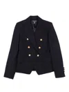 Balmain Suit Jacket In Black