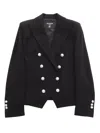 Balmain Suit Jacket In Black