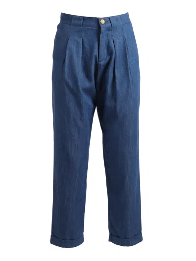 Balmain Suit Kids  In Blue