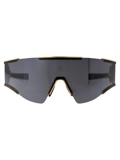 Balmain Fleche Oversized-frame Sunglasses In Black
