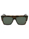 Balmain Sunglasses In Dark Brown Swirl Gold W/g 15 Ar