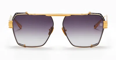 Balmain Sunglasses In Gold