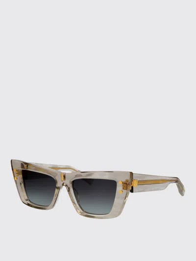 Balmain Sunglasses Woman  In Transparent