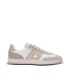 Balmain Lace-up Low-cut Casual Shoes In White