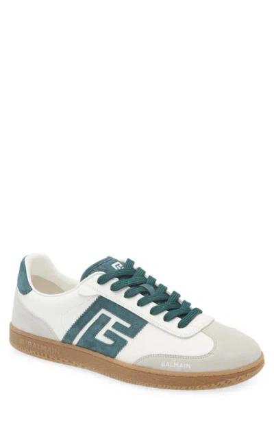 BALMAIN BALMAIN SWAN LOW TOP SNEAKER