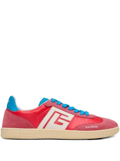 Balmain Swan Low-top Sneakers In Multi