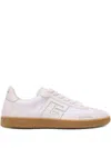 Balmain Swan Low-top Sneakers In White