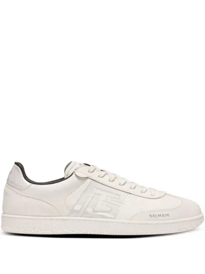 Balmain Swan Sneaker In White