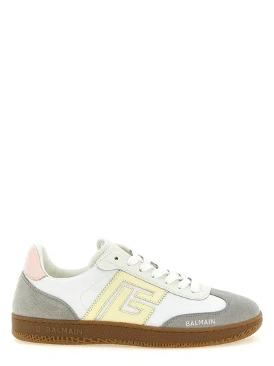 Balmain Swan Sneaker In White