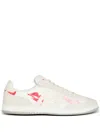 Balmain Swan Sneakers In Neutrals