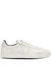 Balmain Swan Sneakers In White