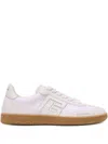 Balmain Swan Low-top Sneakers In White