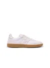 Balmain Swan Low-top Sneakers In White