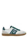 Balmain Swan-suede Leather&calfskin