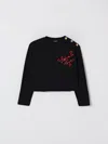 Balmain Sweater  Kids Color Black In Black