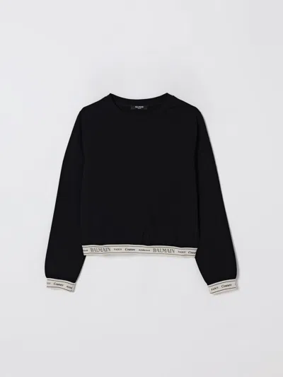 Balmain Sweater  Kids Color Black In Multi