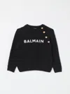 Balmain Sweater  Kids Color Black In Schwarz