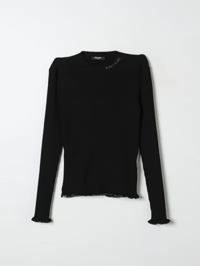 Balmain Sweater  Kids Color Black In Schwarz