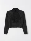 Balmain Sweater  Kids Color Black In Schwarz