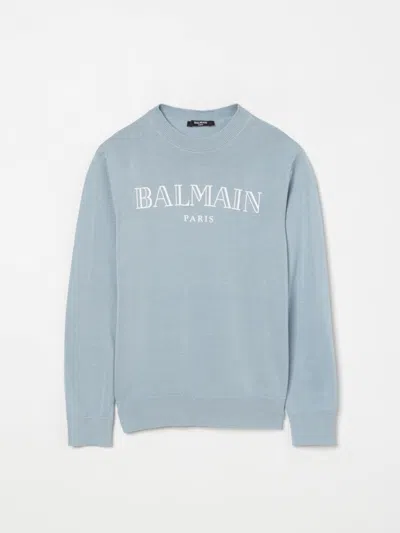 Balmain Sweater  Kids Color Blue