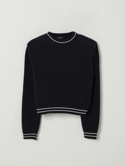 Balmain Sweater  Kids Color Blue