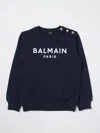 Balmain Sweater  Kids Kids Color Blue In Blue