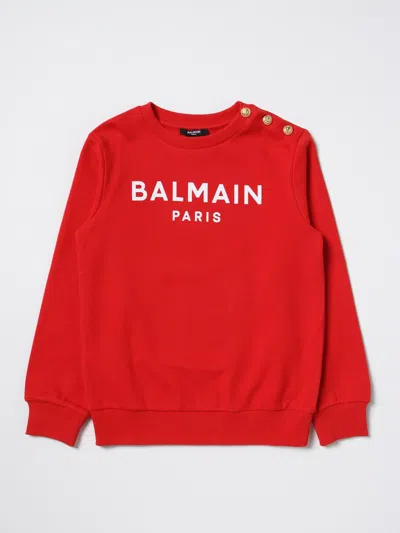 Balmain Sweater  Kids Kids Color Red
