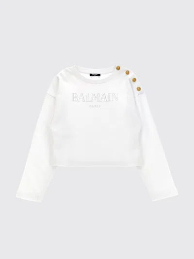 Balmain Sweater  Kids Color White