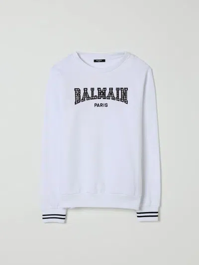 Balmain Sweater  Kids Color White