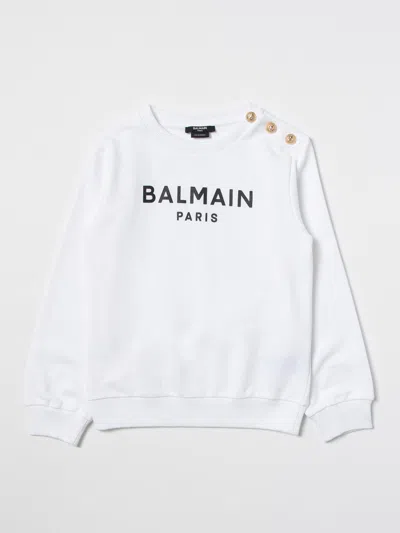 Balmain Sweater  Kids Kids Color White