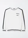 Balmain Sweater  Kids Color White In Weiss