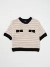 Balmain Sweater  Kids Kids Color Cream In Cream