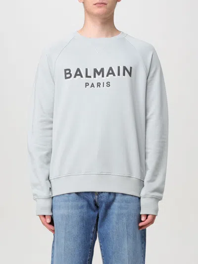 Balmain Sweater  Men Color Grey In Grey