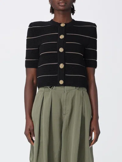 Balmain Sweater Woman  In Black
